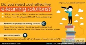Learning solution providers