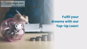 Top up loans - apply for home top up loan online
