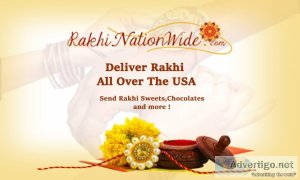 Send only rakhi to the usa - hassle-free delivery nationwide