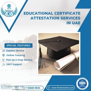 Leading educational certificate attestation in uae