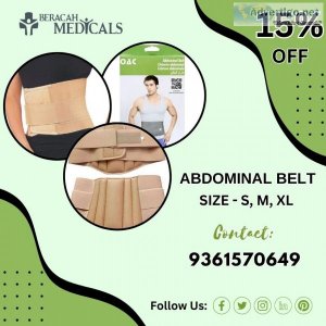 Buy abdominal belt online at beracah medicals