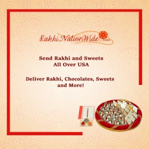 Online delivery of rakhi and sweets to the usa