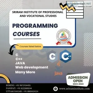 Top computer programming institute in rohini