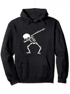 Dabbing skeleton dab hoodie