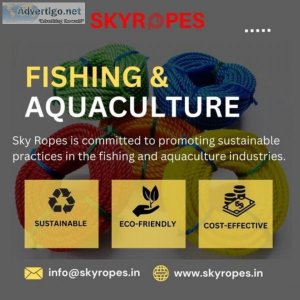 Quality and durability fishing & aquaculture ropes