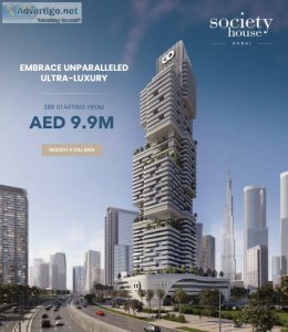 Society house apartments for sale in downtown dubai