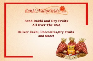 Rakhi and dry fruits delivered to the usa - order now