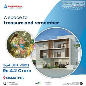 3 and 4bhk villas near appa junction | shanta sriram