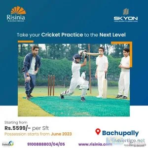 2 and 3BHK Flats in Bachupally | Skyon by Risinia