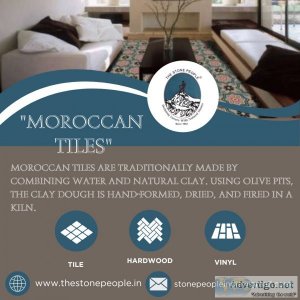 Moroccan tiles in delhi are offer by the stone people