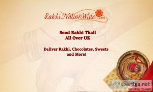 Send rakhi thali to the uk - experience hassle-free delivery wit