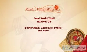 Send rakhi thali to the uk - experience hassle-free delivery wit
