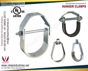 Hanger clamps manufacturers suppliers exporters in india punjab 