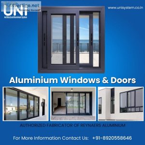 Aluminium doors and windows manufacturer in delhi