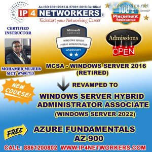 Windows server hybrid administrator associate course