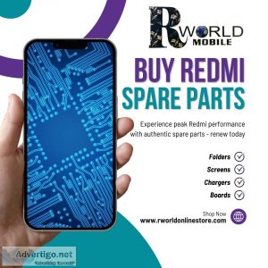 Experience peak redmi performance with authentic spare parts - r