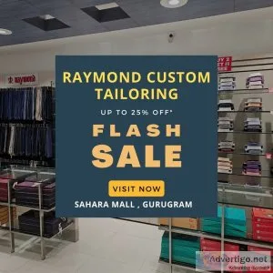 Raymond custom tailoring in sahara mall, mehrauli, gurgaon | ray