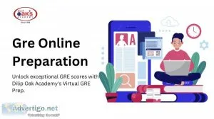 Dilip oak academy s virtual gre prep: your key to high scores