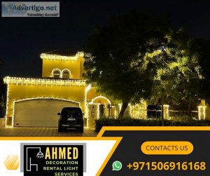 Diwali decoration rental light services