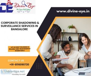 Divine eye - corporate shadowing & surveillance services in bang