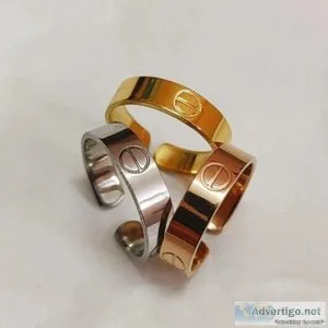 Premium quality stainless steel fashion rings for men & women