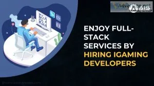Enjoy full-stack services by hiring igaming developers