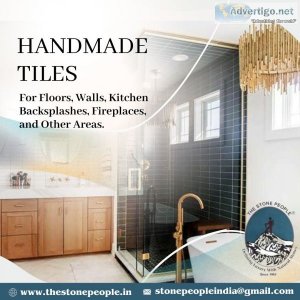 The stone people offers handmade tiles in delhi