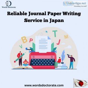 Reliable journal paper writing service in japan