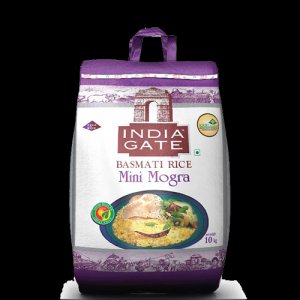 The flavorful india gate mini mogra basmati rice