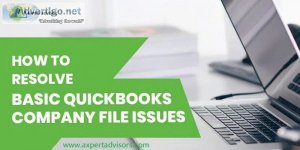 How to resolve basic quickbooks company file issues?