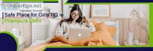 safe pG for girls in pitampura: Bharat PG House