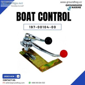 Mechanical boat control // boat throttle control // marine engin