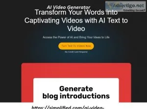 Create videos that leave a lasting impression with our free ai v