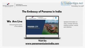 Panama embassy and consulate in india - contact information