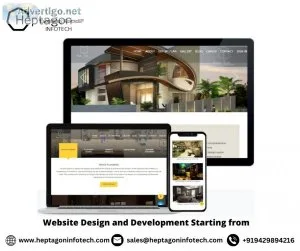 Website design & development services| heptagon infotech