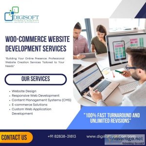 Woocommerce website development services in india