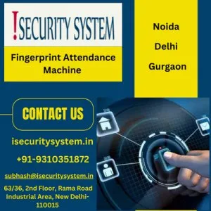Best fingerprint attendance machine in noida - i security system