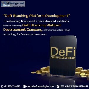 Defi staking platform development company