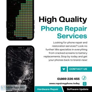 Phone repair services in bicester - repair my phone today