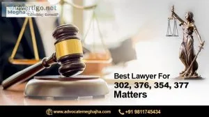 Legal excellence: advocate megha jha - your solution for 302, 37