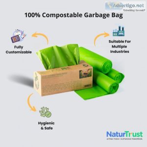 Looking for biodegradable trash bags in india?