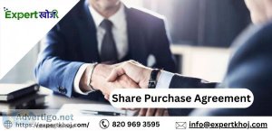 Share purchase agreement | expertkhoj