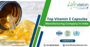 Top vitamin e capsules manufacturing company