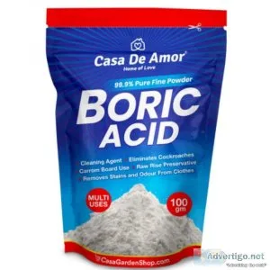 Buy borinc acid powder for different home needs | casa de amor