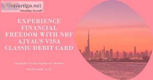 Exclusive nbf visa classic debit card for emirati youth