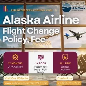 Alaska airlines flight change via helpline number: