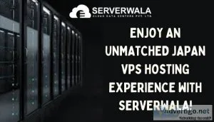 Enjoy an unmatched japan vps hosting experience with serverwala