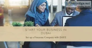 Setup freezone company in dubai with dafz