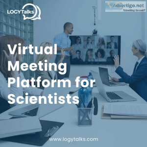 Virtual meeting platform for scientists - logytalks