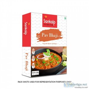 Order online sankalp instant ready to eat delicious pav bhaji